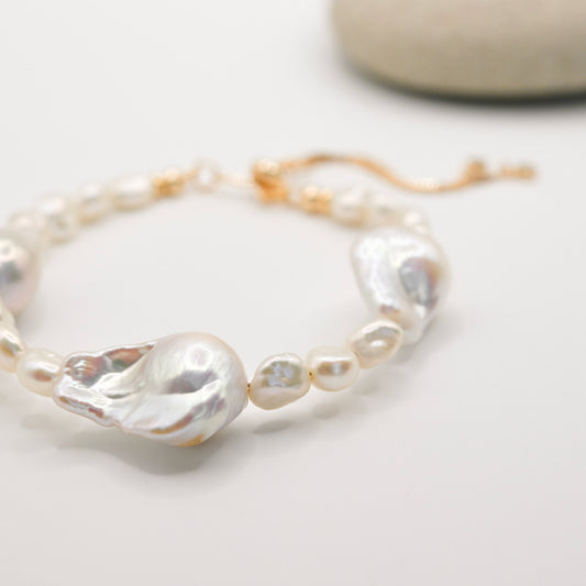 Trio Baroque Pearl Bracelet