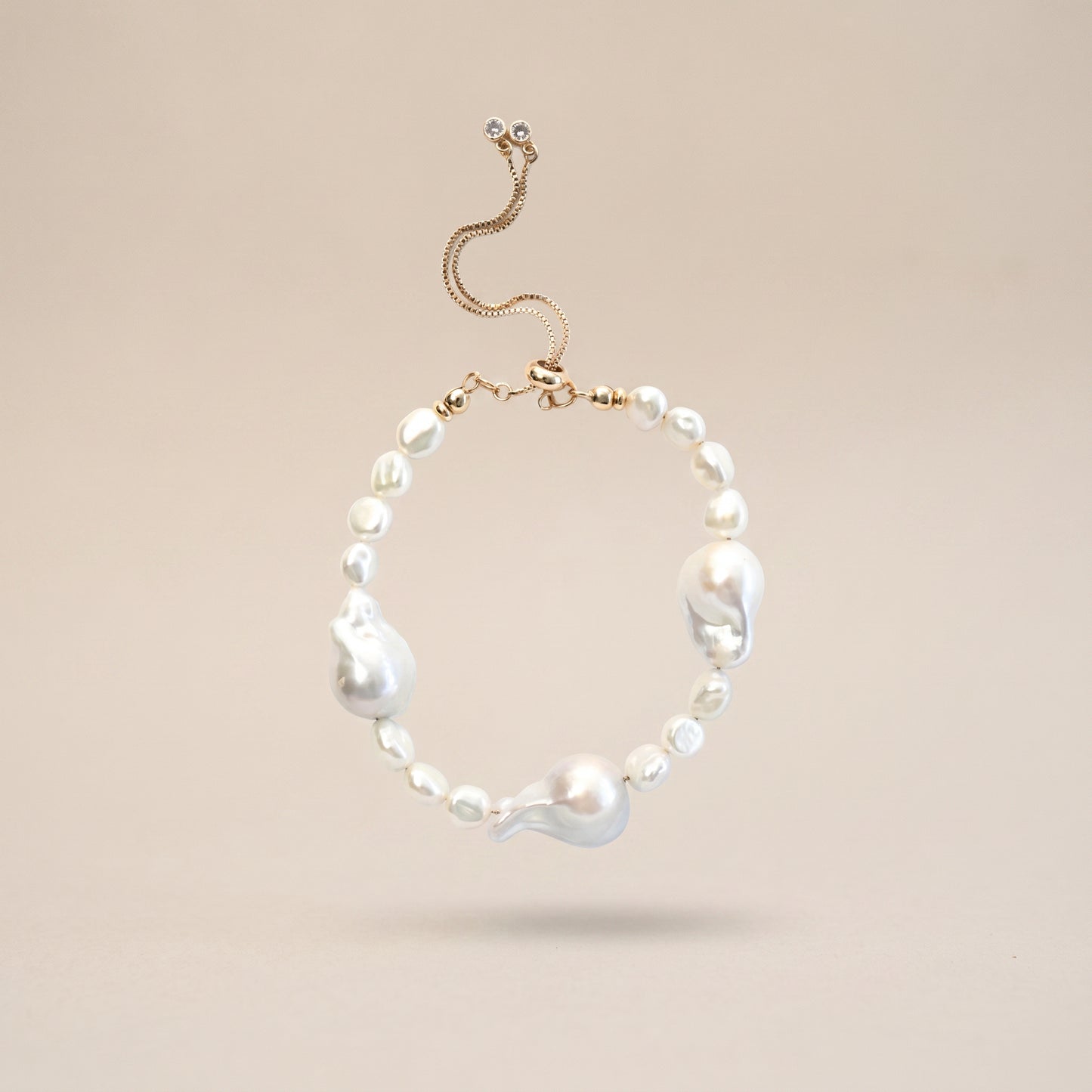 Trio Baroque Pearl Bracelet