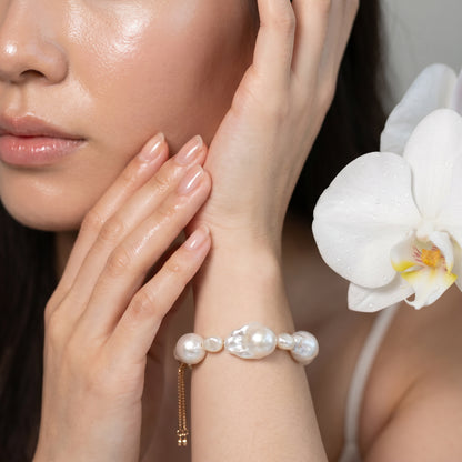 Trio Baroque Pearl Bracelet