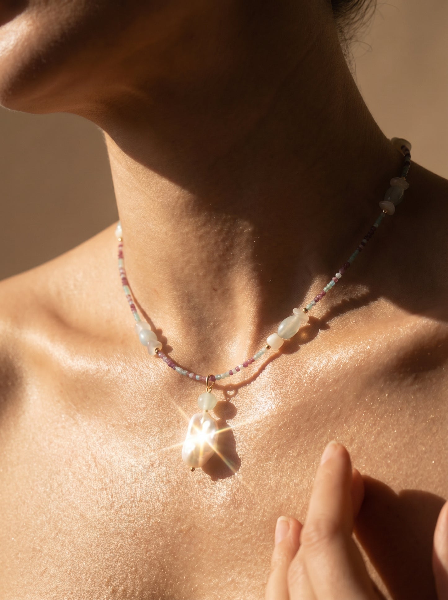 Aurora Pearl Necklace