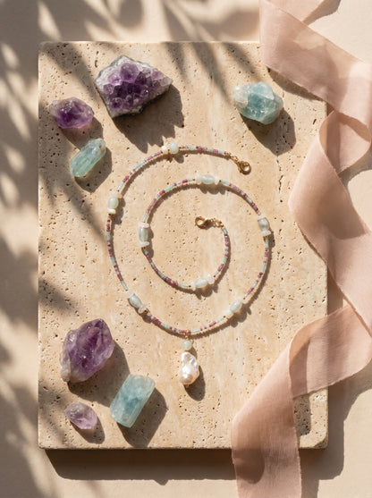 Aurora Pearl Necklace