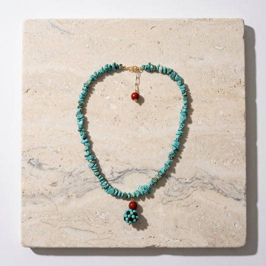 Turquoise Dance Necklace