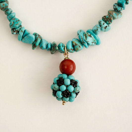 Turquoise Dance Necklace