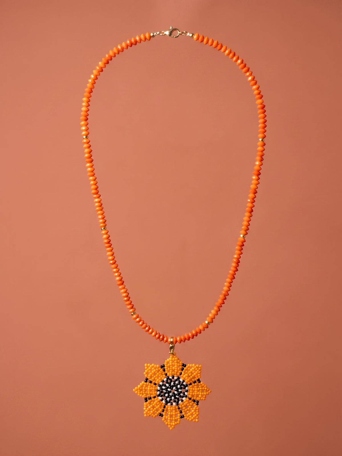 Summer Bloom Beaded Necklace