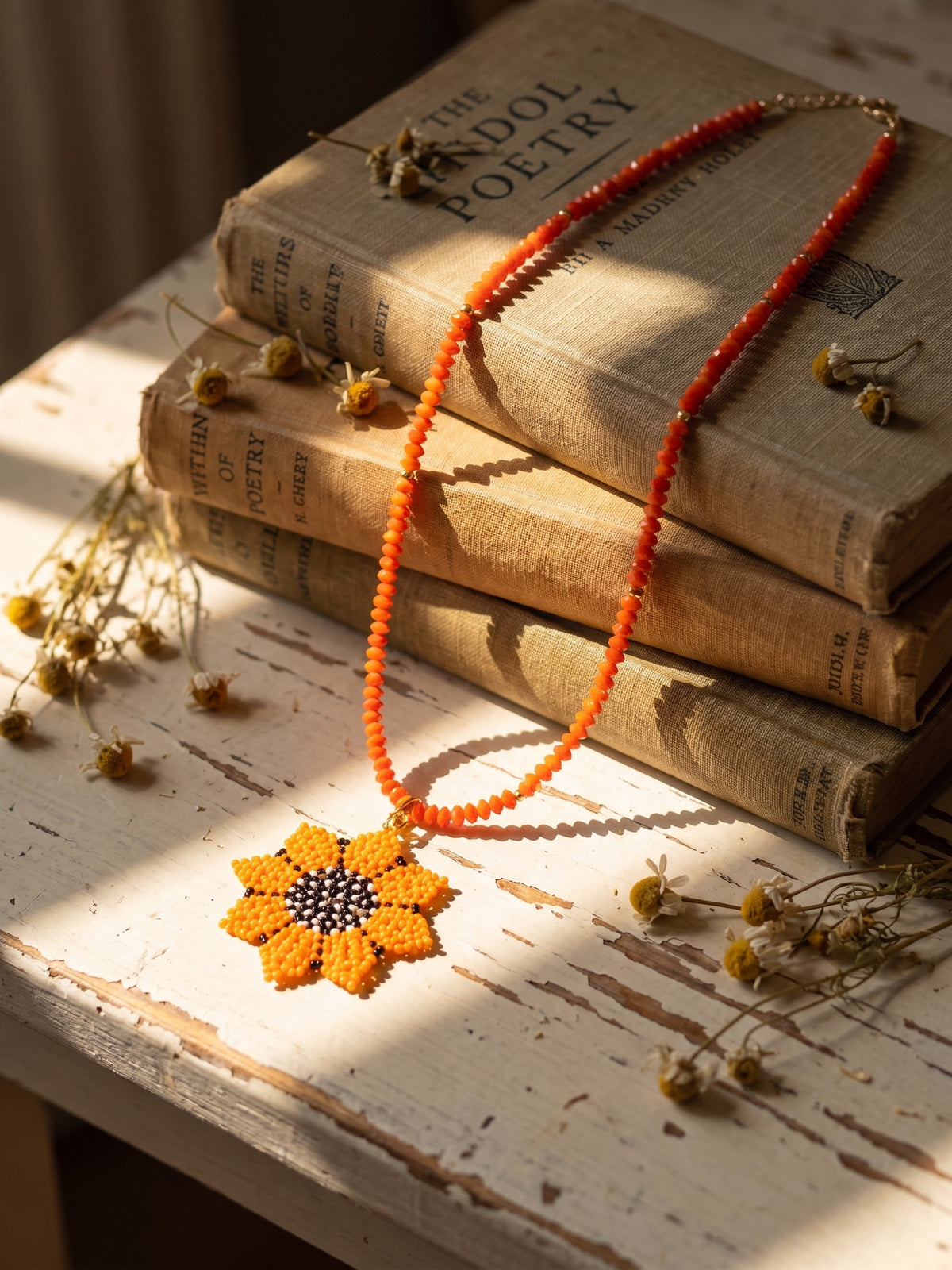 Summer Bloom Beaded Necklace