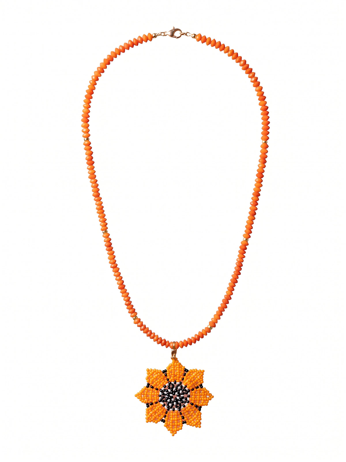 Summer Bloom Beaded Necklace