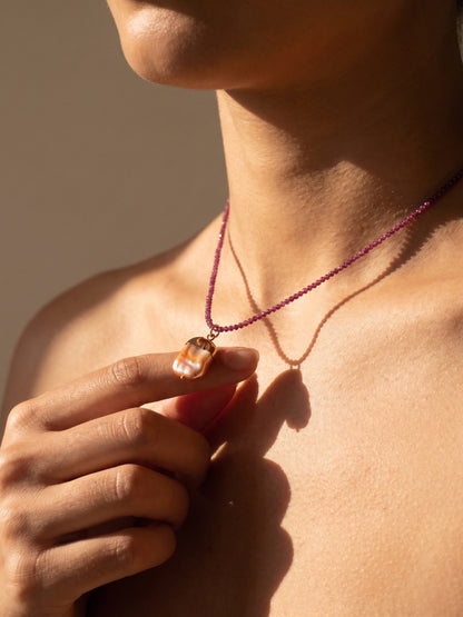 Ruby Glow Necklace