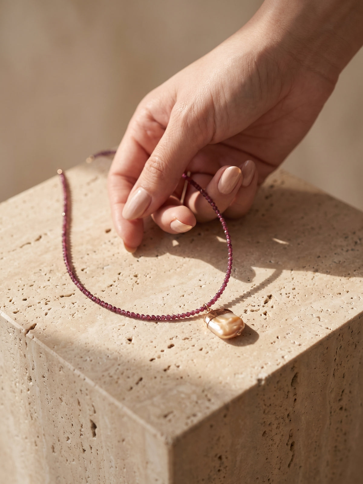 Ruby Glow Necklace