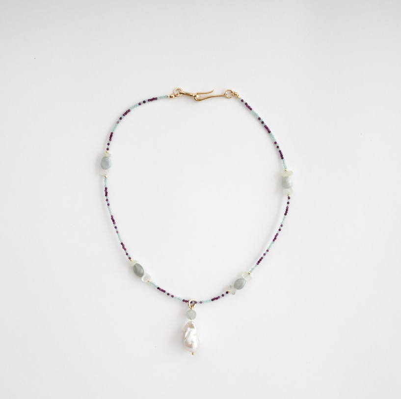 Aurora Pearl Necklace