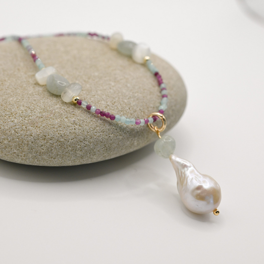 Aurora Pearl Necklace
