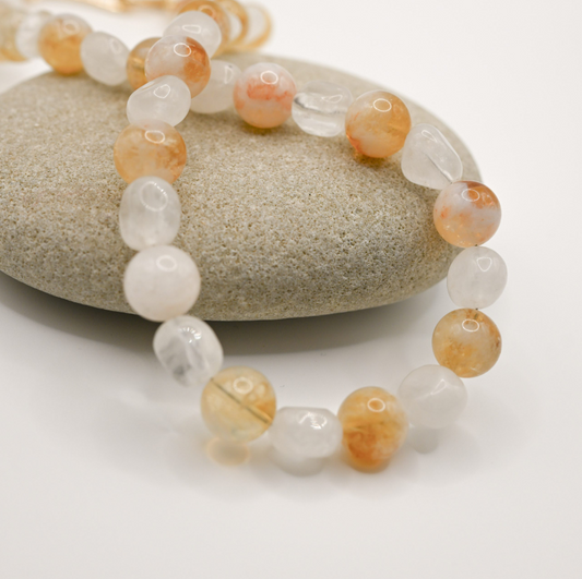 Citrine Milkyway Necklace