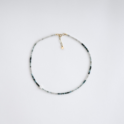 Aquamarine Dance Necklace