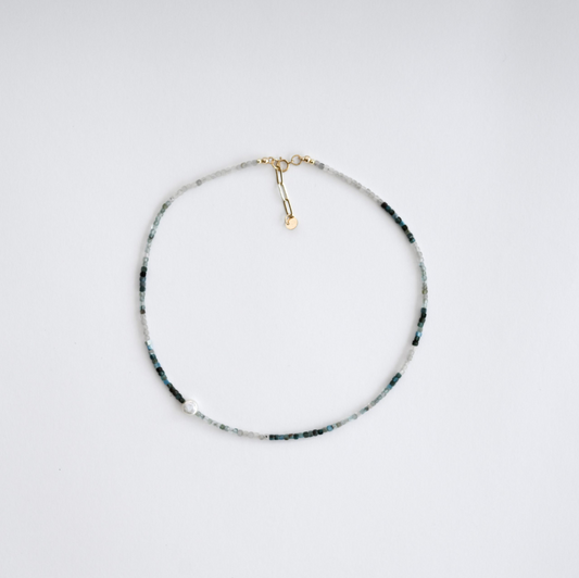 Aquamarine Dance Necklace