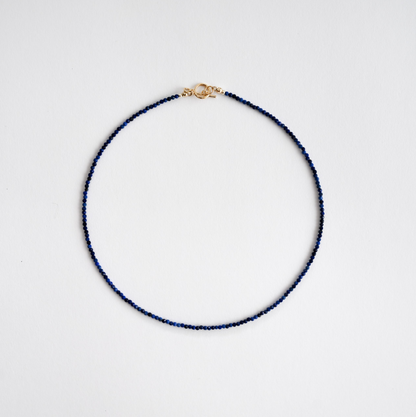Lapis Lazuli Cosmos T Bar Necklace