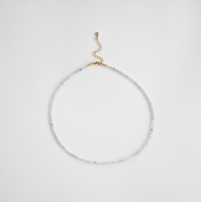 Mini Aquamarine Necklace