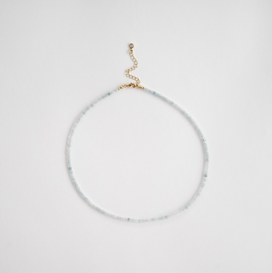 Mini Aquamarine Necklace