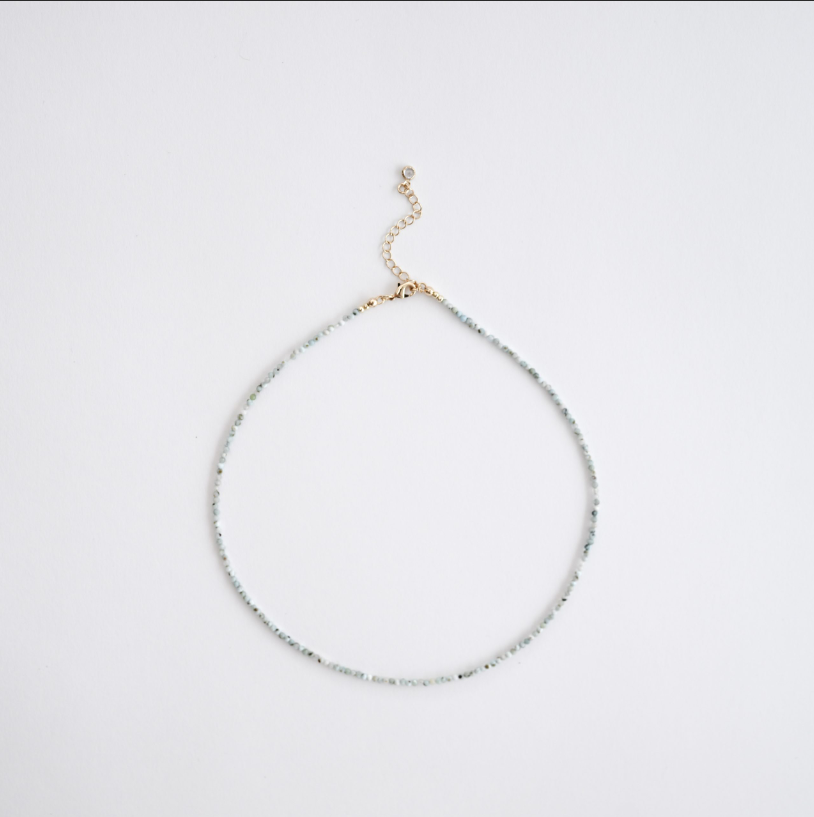 Mini Larimar Necklace