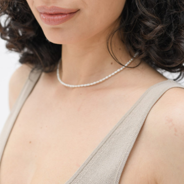 Moonmilk Pearl Necklace