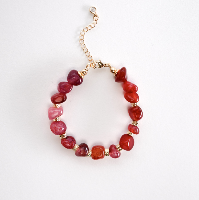 Rose Agate Bracelet