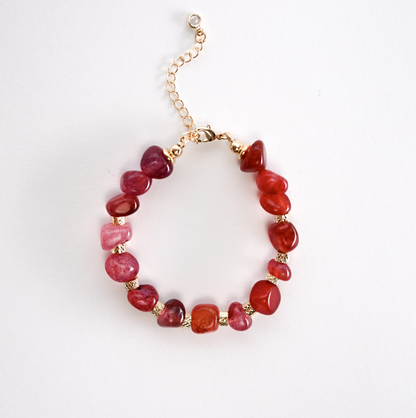 Rose Agate Bracelet