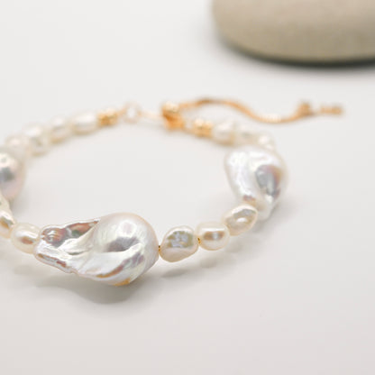 Trio Baroque Pearl Bracelet