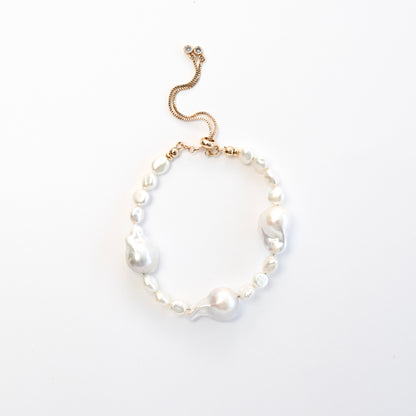 Trio Baroque Pearl Bracelet